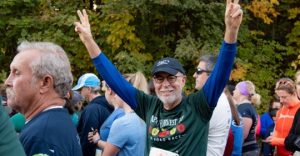 Congratulations to David Watters for completing his run